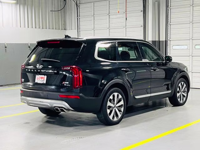 2021 Ebony Black Kia Telluride S AWD SUV