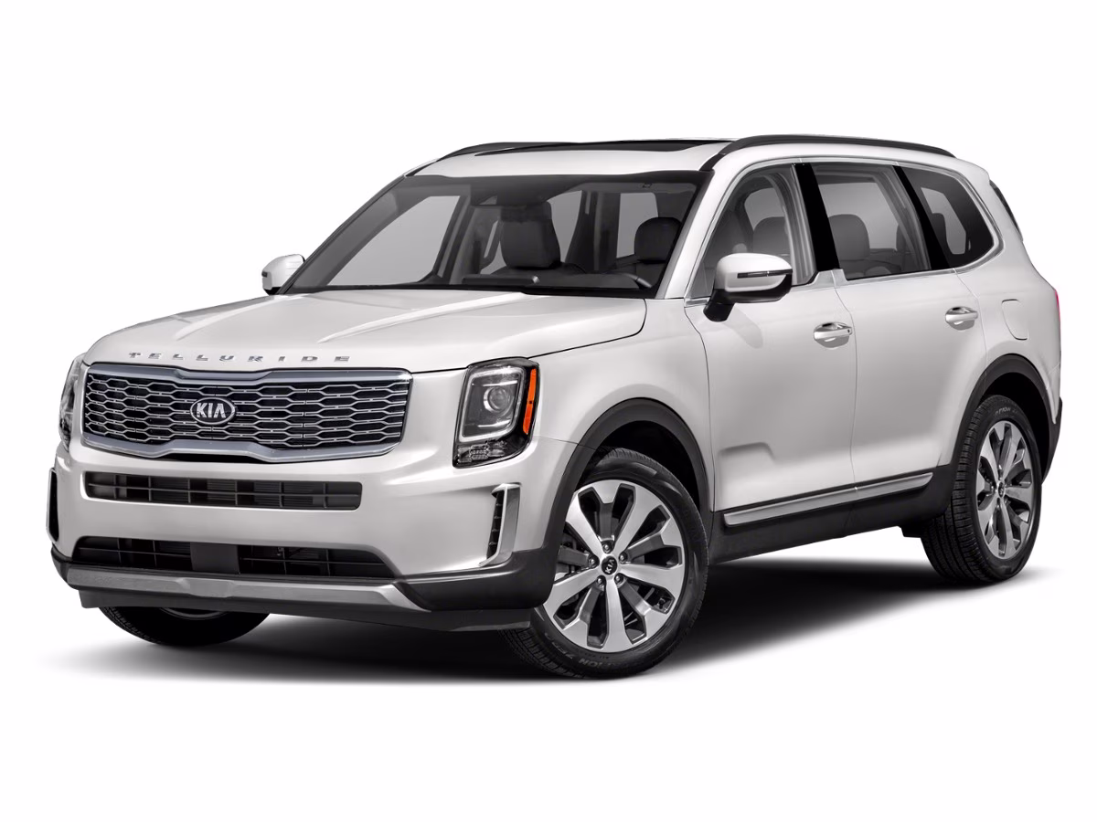 2021 Ebony Black Kia Telluride S AWD SUV