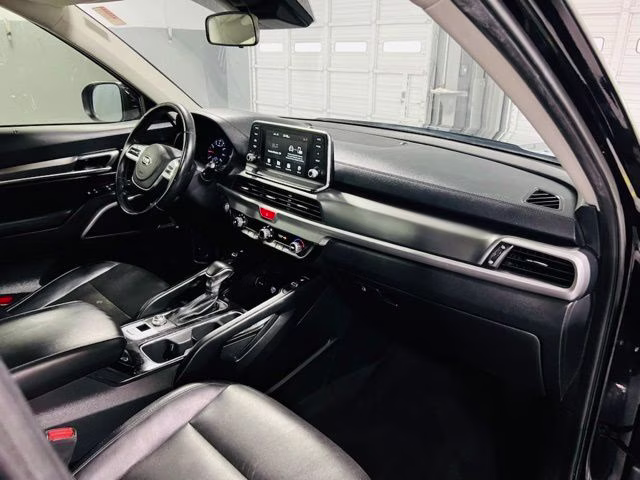 2021 Ebony Black Kia Telluride S AWD SUV