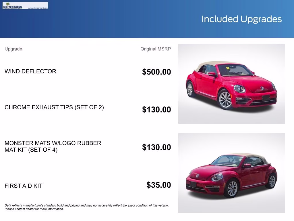 2019 Tornado Red Volkswagen Beetle Convertible 2.0T SE FWD Convertible