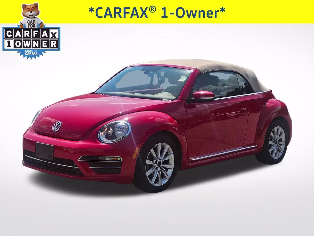 2019 Tornado Red Volkswagen Beetle Convertible 2.0T SE FWD Convertible