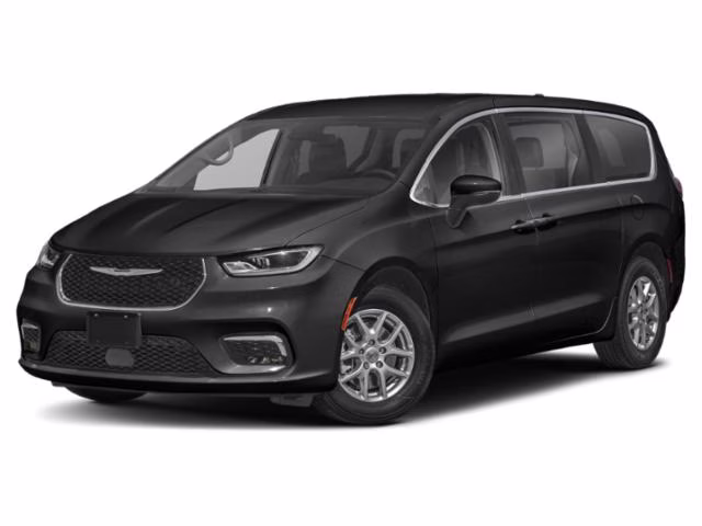 2024 Diamond Black Crystal Pearlcoat Chrysler Pacifica Touring L FWD Van