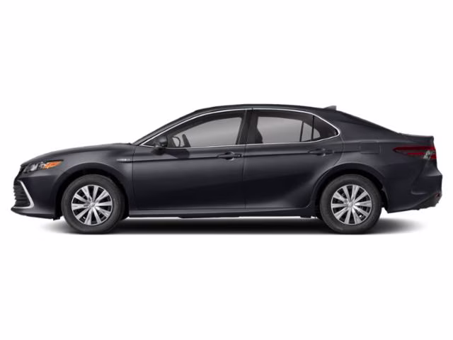 2023 Midnight Black Metallic Toyota Camry Hybrid LE FWD Sedan