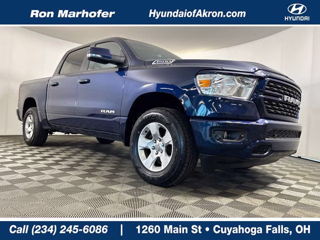 2023 Patriot Blue Pearlcoat Ram 1500 Big Horn/Lone Star 4X4 Truck