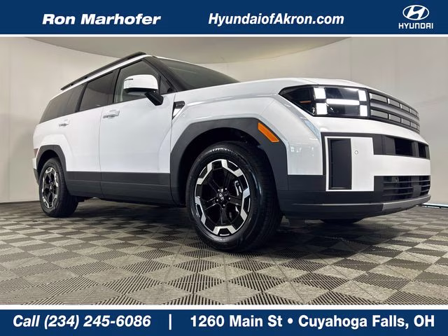 2026 Serenity White Hyundai Santa Fe SEL AWD SUV