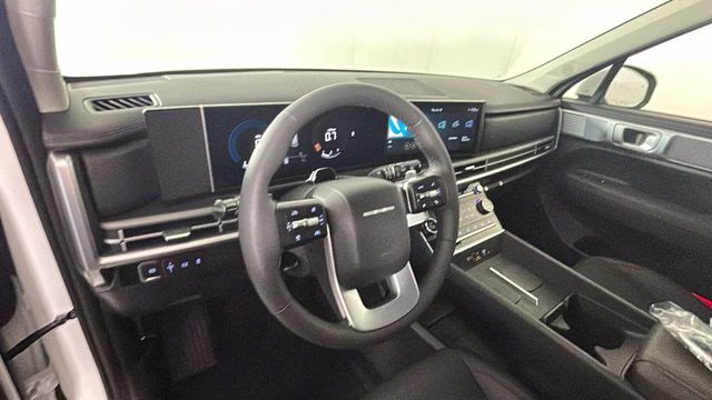 2026 Serenity White Hyundai Santa Fe SEL AWD SUV