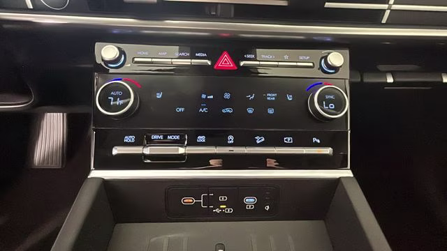 2026 Serenity White Hyundai Santa Fe SEL AWD SUV