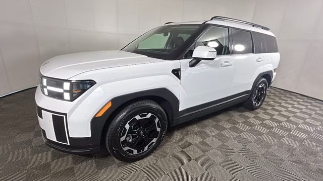 2026 Serenity White Hyundai Santa Fe SEL AWD SUV