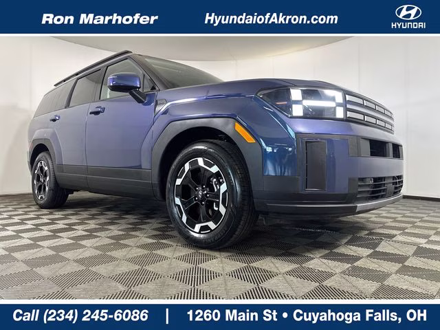 2026 Atlantis Blue Hyundai Santa Fe SEL AWD SUV