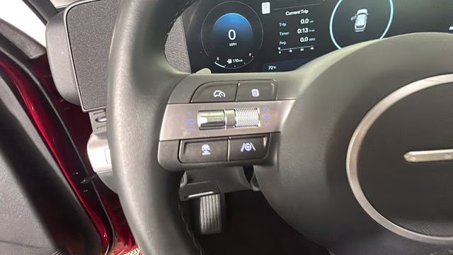 2025 Ultimate Red Metallic Hyundai Kona SEL Convenience AWD SUV