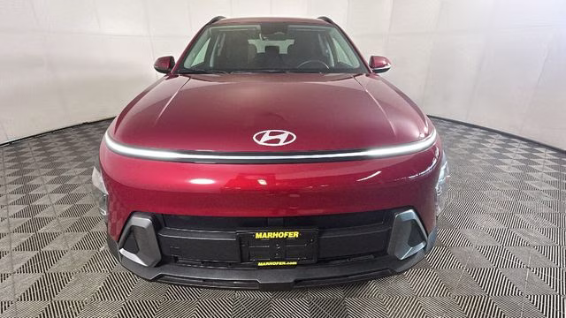 2025 Ultimate Red Metallic Hyundai Kona SEL Convenience AWD SUV