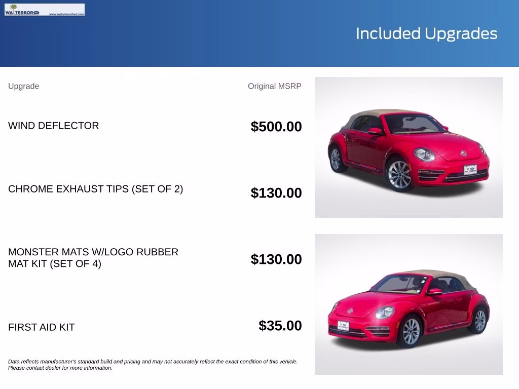2019 Tornado Red Volkswagen Beetle Convertible 2.0T SE FWD Convertible