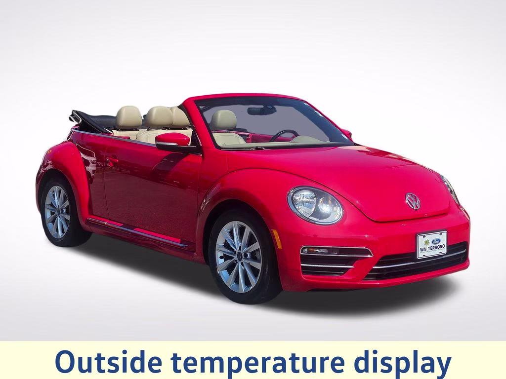 2019 Tornado Red Volkswagen Beetle Convertible 2.0T SE FWD Convertible