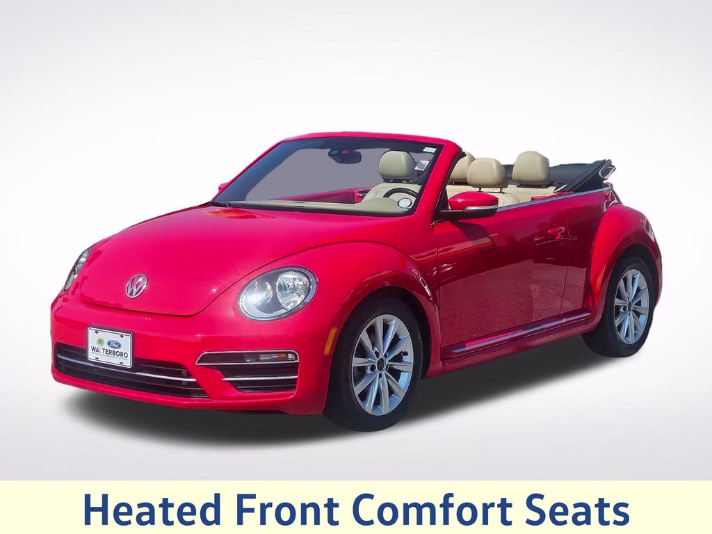 2019 Tornado Red Volkswagen Beetle Convertible 2.0T SE FWD Convertible