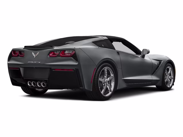 2016 Shark Gray Metallic Chevrolet Corvette Stingray RWD Coupe
