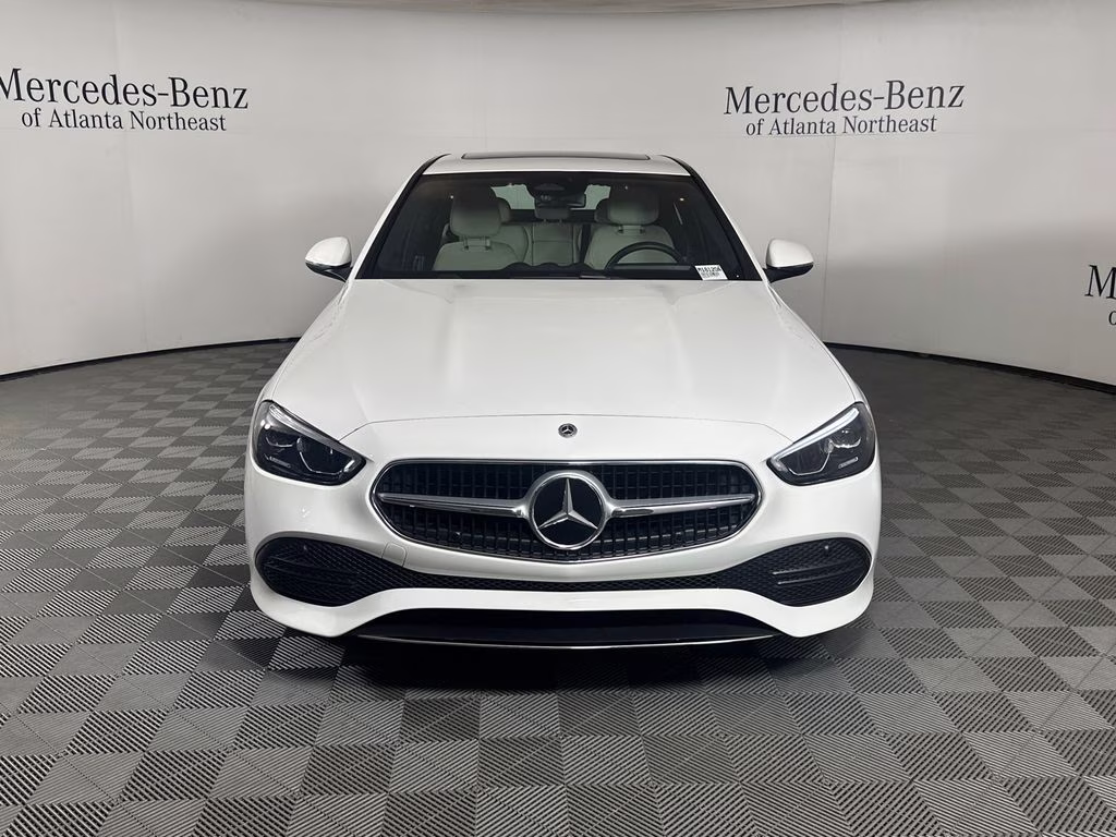 2024 Polar White Mercedes-Benz C-Class C 300 RWD Sedan