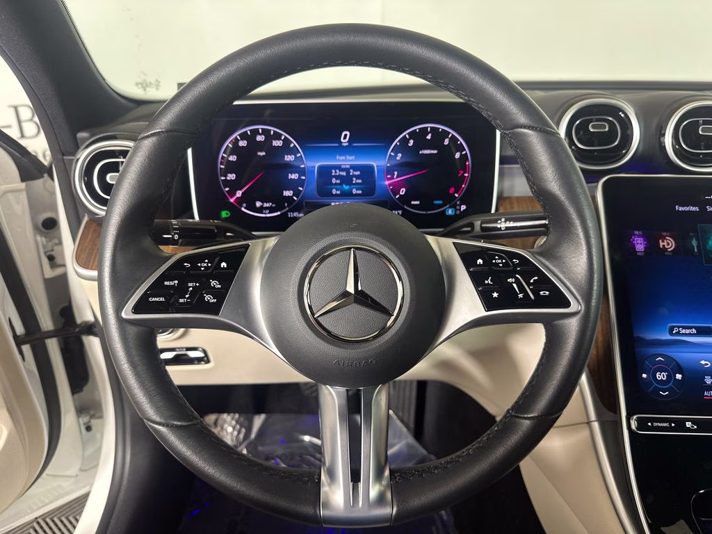 2024 Polar White Mercedes-Benz C-Class C 300 RWD Sedan