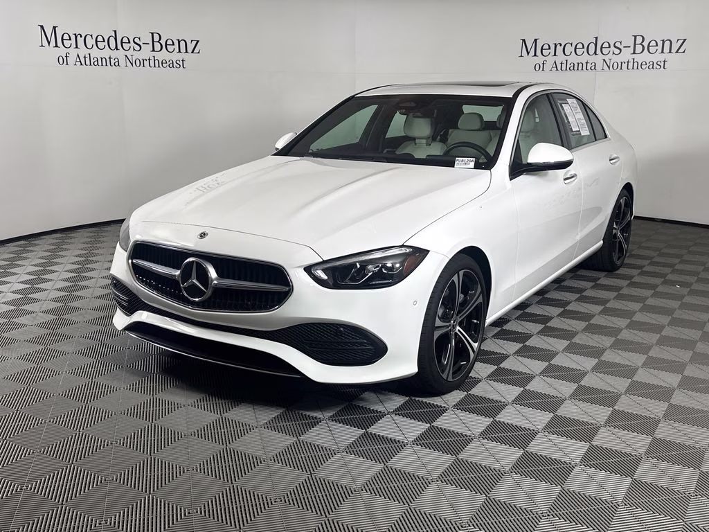 2024 Polar White Mercedes-Benz C-Class C 300 RWD Sedan