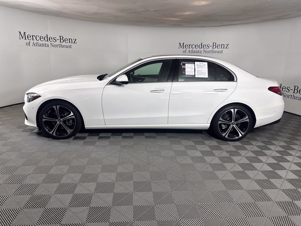 2024 Polar White Mercedes-Benz C-Class C 300 RWD Sedan