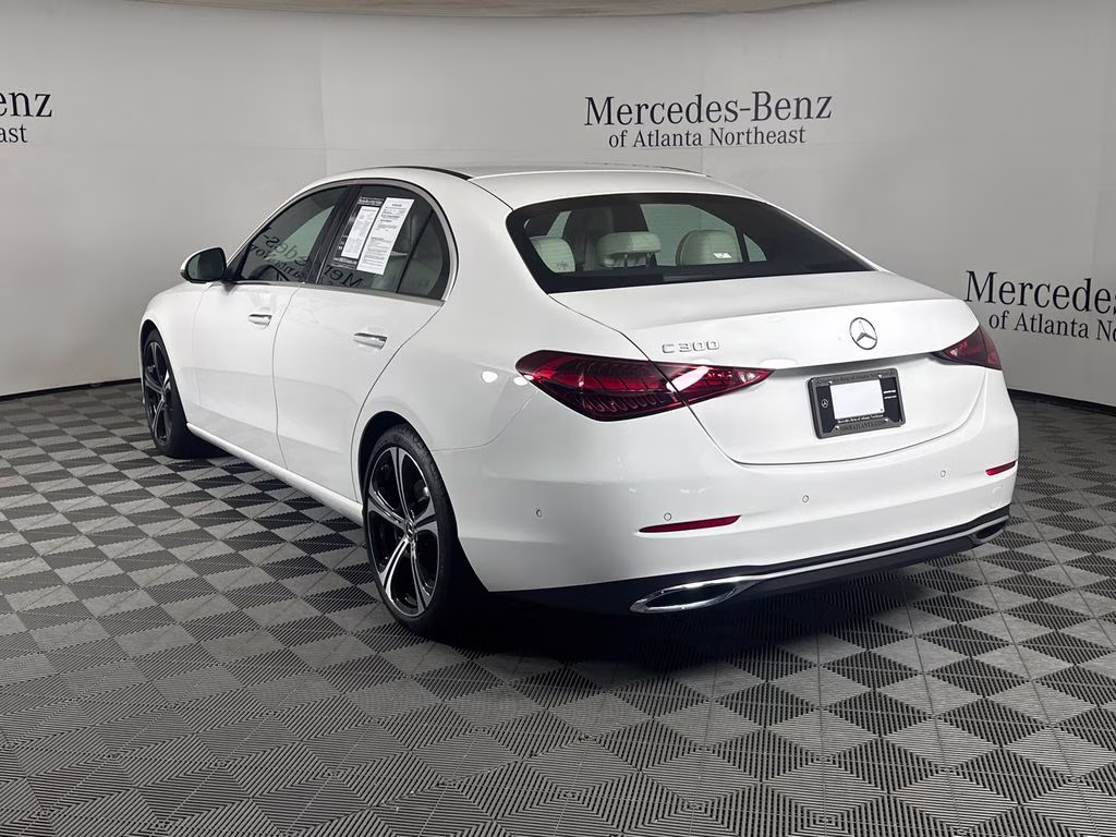 2024 Polar White Mercedes-Benz C-Class C 300 RWD Sedan