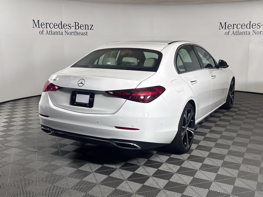2024 Polar White Mercedes-Benz C-Class C 300 RWD Sedan