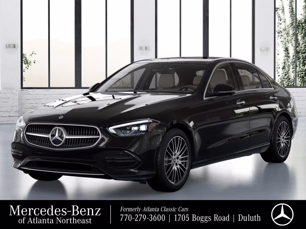 2026 Black Mercedes-Benz C-Class C 300 RWD Sedan