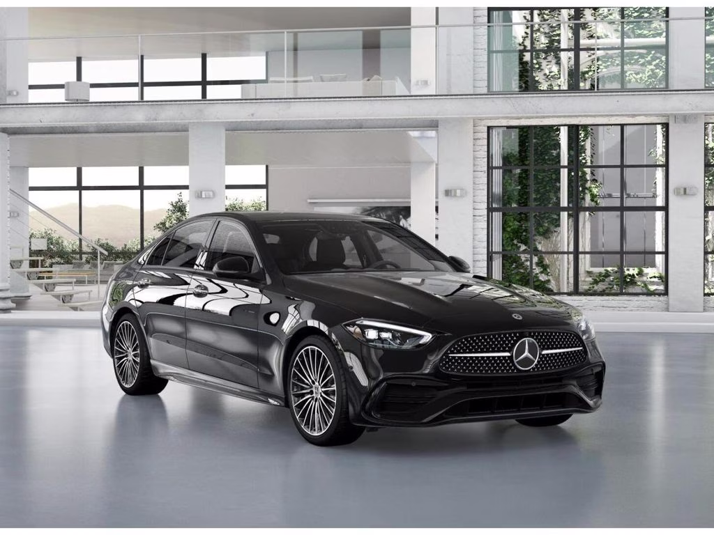 2026 Black Mercedes-Benz C-Class C 300 AWD Sedan