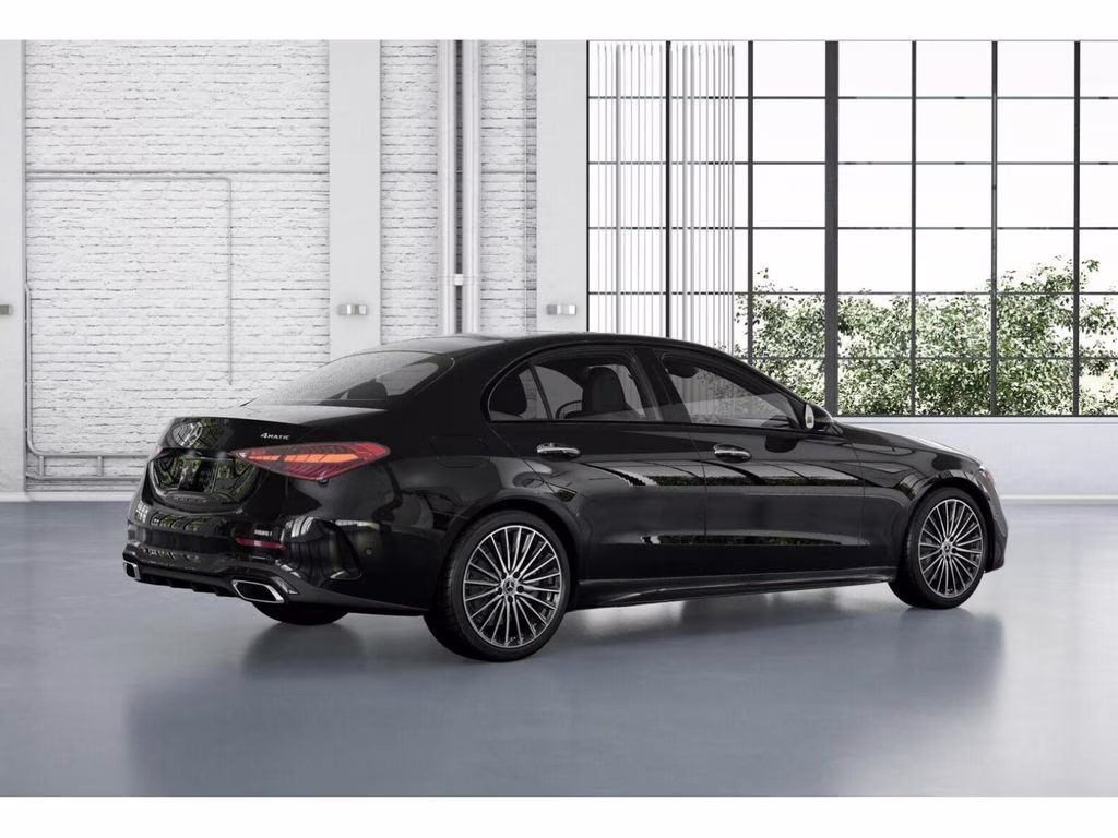 2026 Black Mercedes-Benz C-Class C 300 AWD Sedan