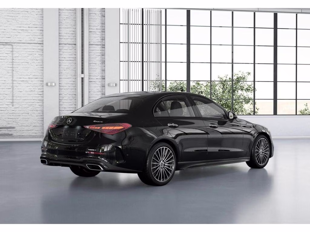 2026 Black Mercedes-Benz C-Class C 300 AWD Sedan