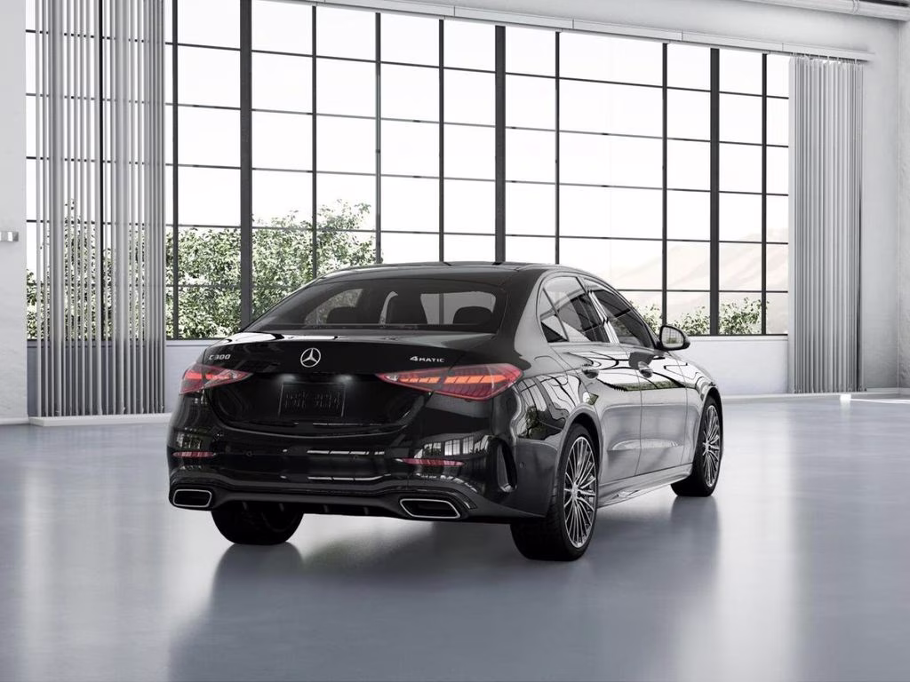 2026 Black Mercedes-Benz C-Class C 300 AWD Sedan