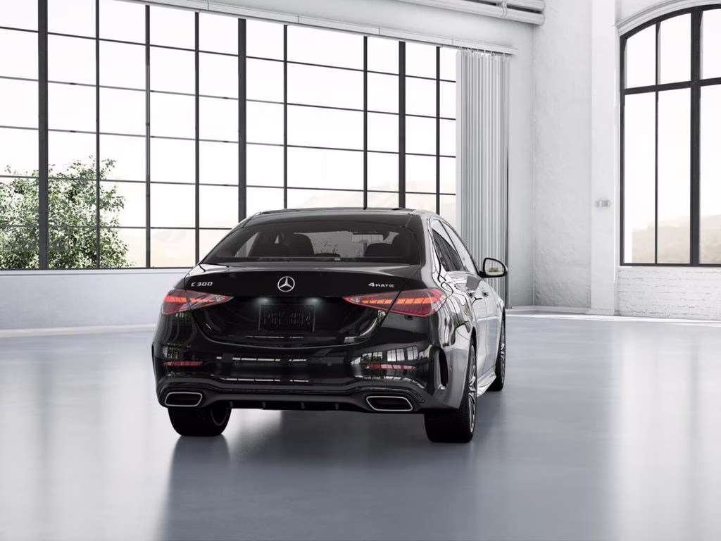 2026 Black Mercedes-Benz C-Class C 300 AWD Sedan