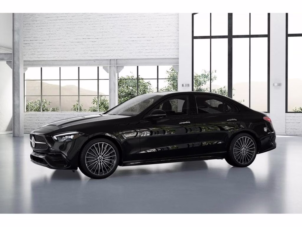 2026 Black Mercedes-Benz C-Class C 300 AWD Sedan