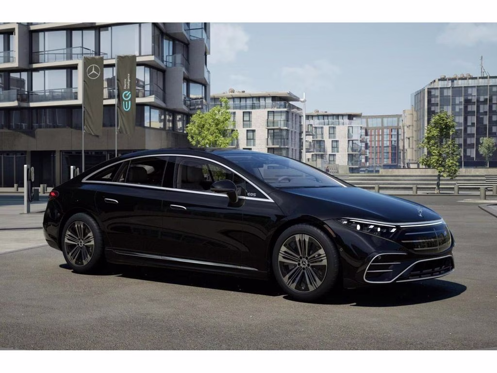 2026 Black Mercedes-Benz EQS 450 AWD Sedan
