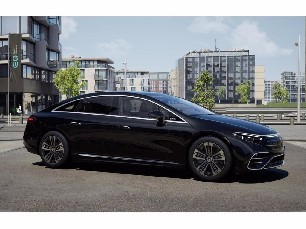 2026 Black Mercedes-Benz EQS 450 AWD Sedan