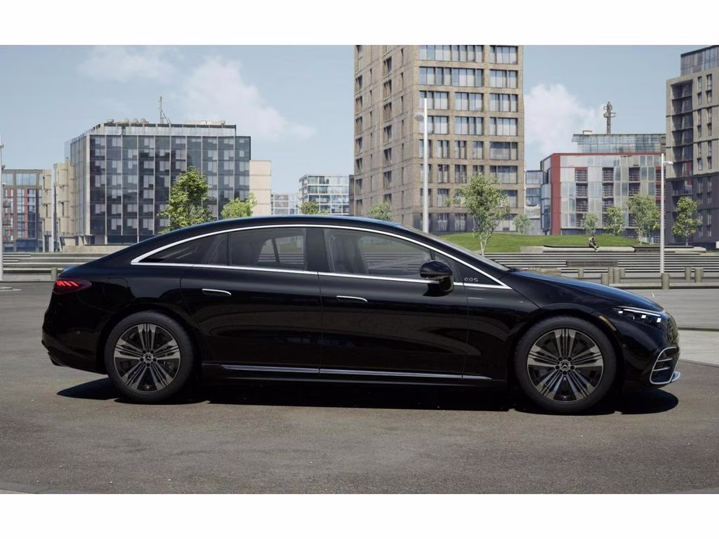 2026 Black Mercedes-Benz EQS 450 AWD Sedan