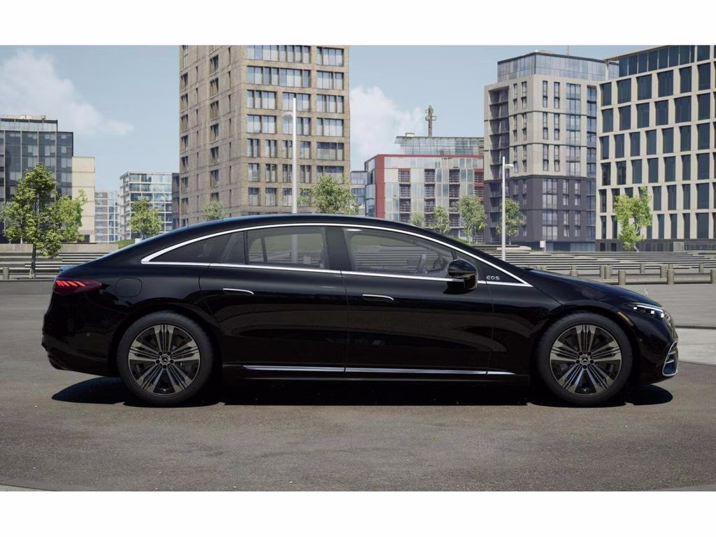 2026 Black Mercedes-Benz EQS 450 AWD Sedan