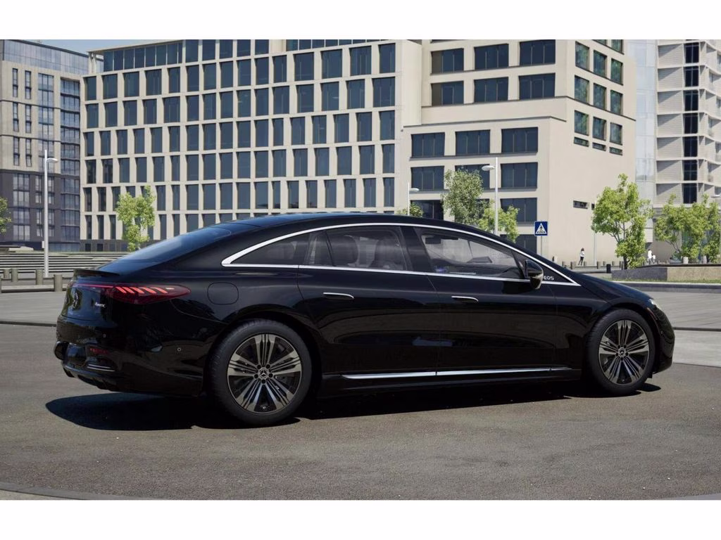 2026 Black Mercedes-Benz EQS 450 AWD Sedan