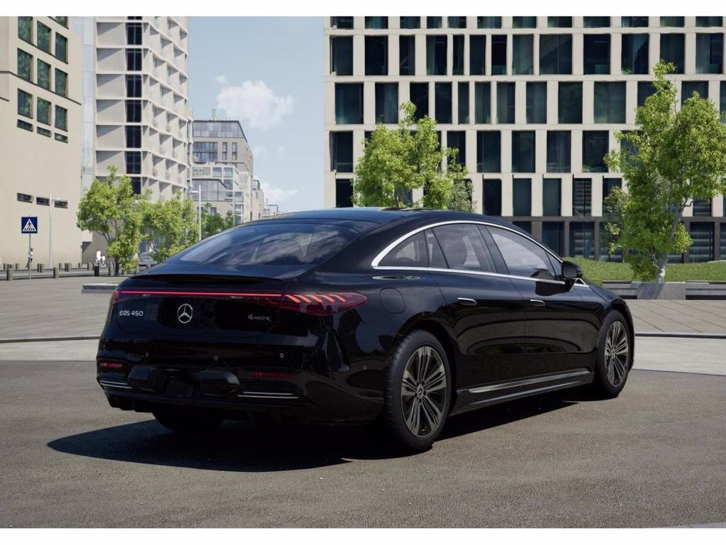 2026 Black Mercedes-Benz EQS 450 AWD Sedan