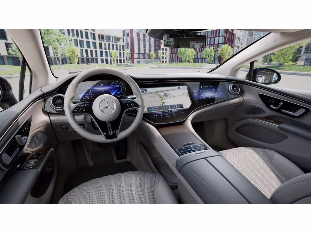2026 Black Mercedes-Benz EQS 450 AWD Sedan