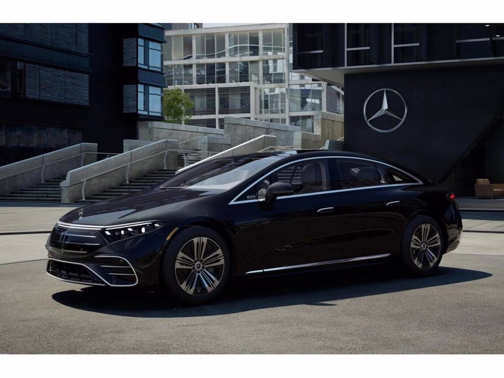 2026 Black Mercedes-Benz EQS 450 AWD Sedan