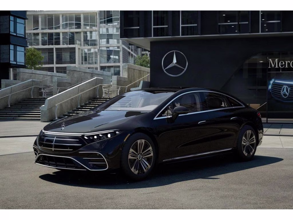 2026 Black Mercedes-Benz EQS 450 AWD Sedan