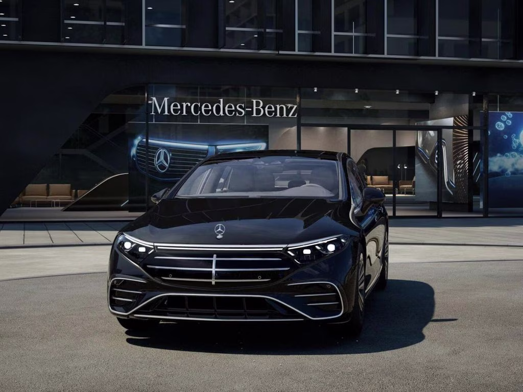 2026 Black Mercedes-Benz EQS 450 AWD Sedan