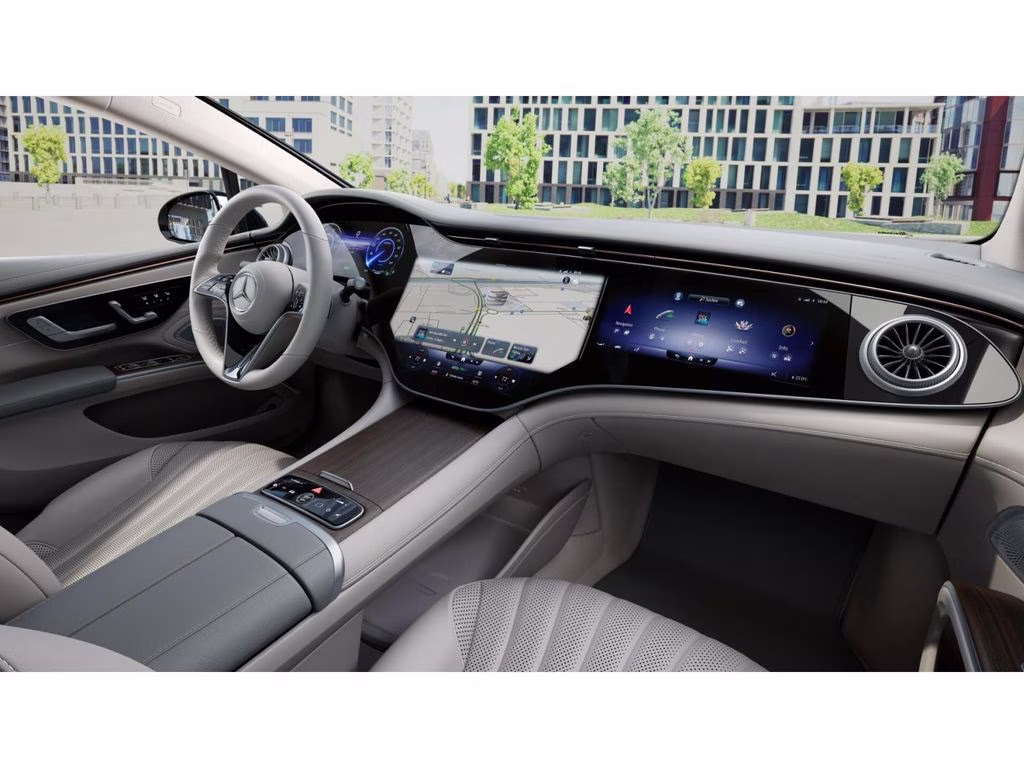 2026 Black Mercedes-Benz EQS 450 AWD Sedan