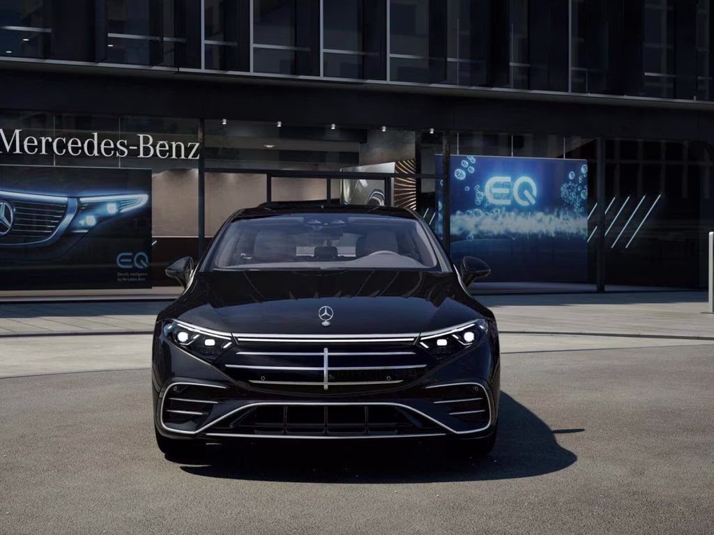 2026 Black Mercedes-Benz EQS 450 AWD Sedan