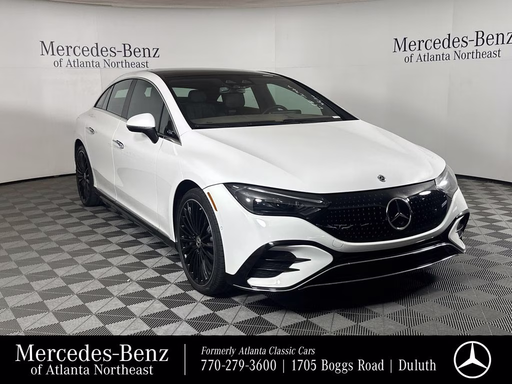 2024 Polar White Mercedes-Benz EQE 350+ Sedan RWD Sedan