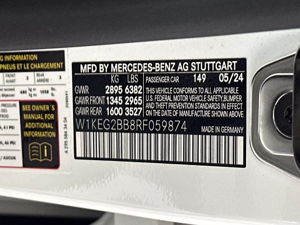 2024 Polar White Mercedes-Benz EQE 350+ Sedan RWD Sedan