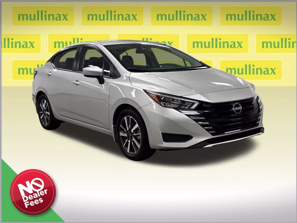 2025 Brilliant Silver Metallic Nissan Versa 1.6 SV FWD Sedan