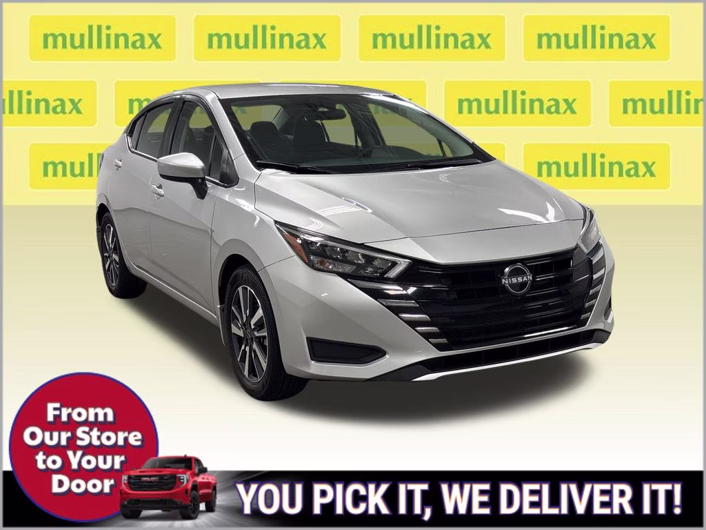 2025 Brilliant Silver Metallic Nissan Versa 1.6 SV FWD Sedan