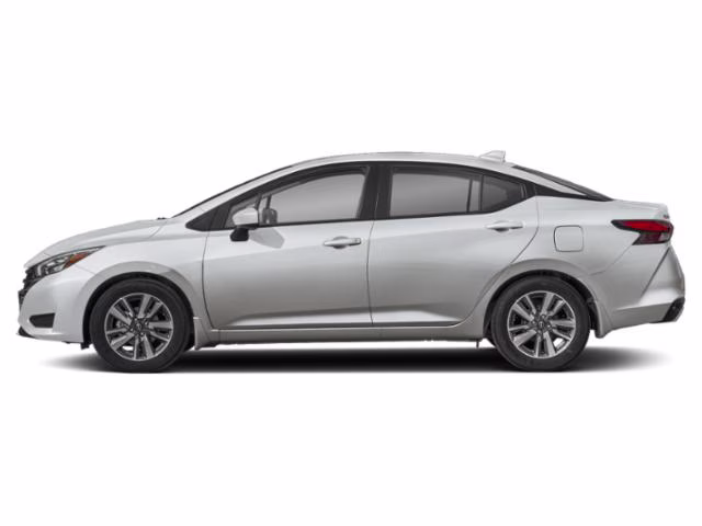 2025 Brilliant Silver Metallic Nissan Versa 1.6 SV FWD Sedan