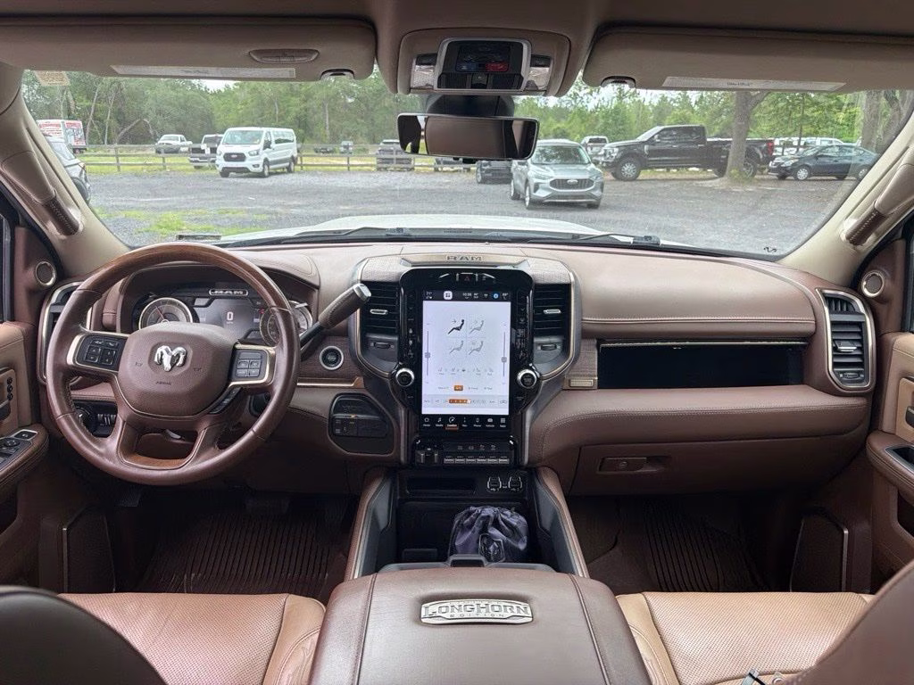 2022 Pearl White Ram 3500 Limited Longhorn 4X4 Truck